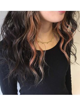 アールサロンサカエ(Rr SALON SAKAE) イヤリングカラー×ピンクチェリー☆
