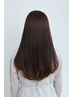 【湿気対策】縮毛矯正(全体)+シャンプースタイリング ¥17,050~