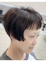 hanz.hair【ハンズヘアー】髪質改善/縮毛矯正/ハイライト/メテオカラー&nbsp;ショートボブ