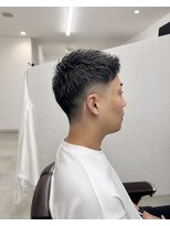 リュー(Lieu)&nbsp;メンズショート×ナチュラル刈り上げ