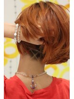 アンアンアヴェダ 沖縄ライカム店(anan aveda) アバンギャルドでエレガンスなボブスタイル