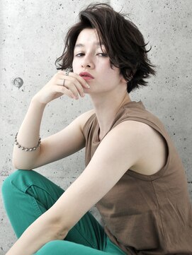 ネオリーブカフ 鶴ヶ峰店(Neolive caff) カジュアルショートボブ×小顔【Neolive/鶴ヶ峰】グレージュ