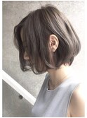 モテ可愛いふんわりボブ