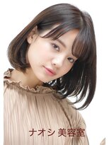 ナオシ トレス 富雄店(nao*c tres)&nbsp;【富雄nao*c tres】大人かわいい小顔☆ナチュラルショートボブ