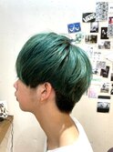 グリーンの髪色にしたい人