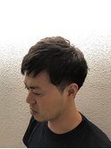 ツーブロックショート