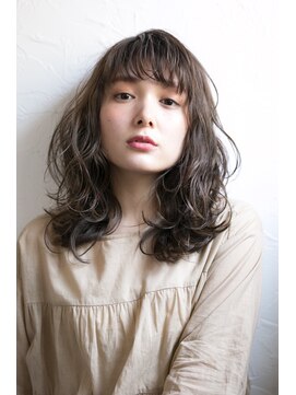 アンヘアー 元町三宮(UNHAIR) 【shiomi H】ゆるふわミディ/ナチュラル☆