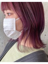 キーン 立川店(keen)&nbsp;【keen×田中】カシス×ウルフカット