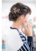 こなれアレンジ◎ルーズアップまとめ髪style a1