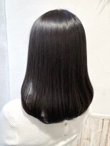 ネオリーブアオバ 高田馬場店(Neolive aoba)&nbsp;アディクシーカラーブルーブラックで仕上げた黒髪風カラー