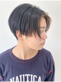 【FOLK】前髪ポイントカラー☆似合わせセンターパートショート♪
