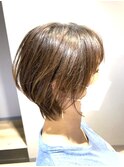 ショートボブ/ボブショート/カジュアルショート/つくば美容室