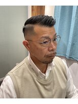 フォーコーナーズカットショップフェイビーズ 名古屋西(FourCornersCutShop favey's)&nbsp;ハードパート【刈り上げ】【ビジネスマン】【フェードカット】