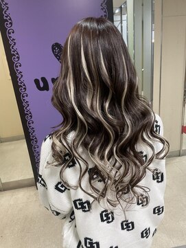 アンリップ ジー(salon unripＧ) h.i #モカブラウン　#ハイライト