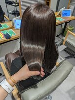 ビス フルール 日暮里店(Vis fleur)&nbsp;髪質改善カラー×バイオレット◎小國綾か