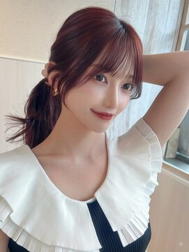 アフロート ディル(AFLOAT D'L) ☆小顔面長丸顔オルチャンヨシンモリミディアム前髪ありなし