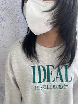 トップヘアー 中庄店(TOP HAIR fuapua) レイヤースタイル 【 mery 】