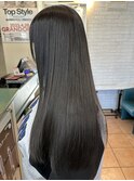 髪質改善艶髪ストレート