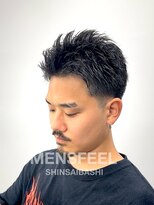 メンズフィール 心斎橋(MENS FEEL) スキンフェードスパイキーショート