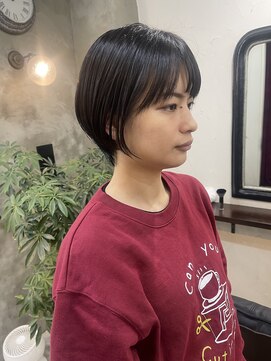 エトネ ヘアーサロン 仙台駅前(eTONe hair salon) ［ eTONe ］丸みshort × ash style