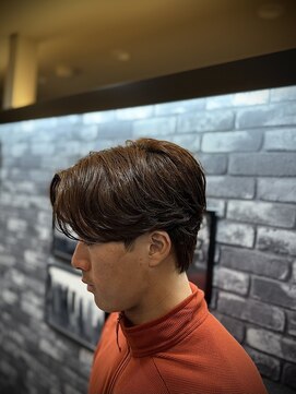 プラウド(PROUD) センターパート/毛流れ/ニュアンスパーマビジネス/田町/芝浦