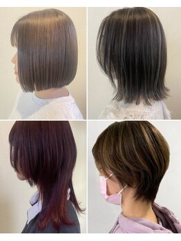 アリエル セバスチャンの写真/ショート/ボブ/レイヤー/ウルフカットもお任せ！こだわりの顔周りカットでトレンドを抑えた小顔ヘアに♪