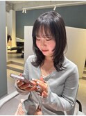 韓国ヘア/レイヤーカット/ハッシュカット/顔まわりカット