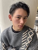 スクリーン(SCREEN)&nbsp;スペインカール/スパイキーショート/ブルーブラック/三宮/元町