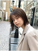 ボブ 20代30代40代ヘア 切りっぱなし 三ノ宮