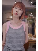 (ぱつっとオレンジベージュ)