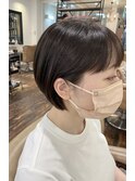【栄矢場町】バッサリショートカット×パールベージュ