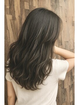リゾートヘア(Resort Hair) ☆透け感たっぷり♪大人のハイライトロング☆根津/千駄木/東大前