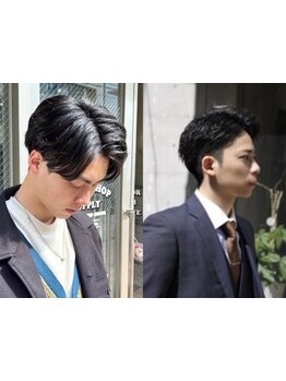 再現性高いカットが得意*平日22時迄営業＆駅近で仕事帰りにも通いやすい[堺筋本町/MEN'S/学割U24/<理容室>]