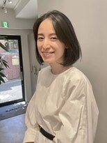 ロマリア 青山 南青山(Lomalia)&nbsp;大人ナチュラルボブ[青山/表参道/白髪染め/白髪ぼかし/縮毛矯正]