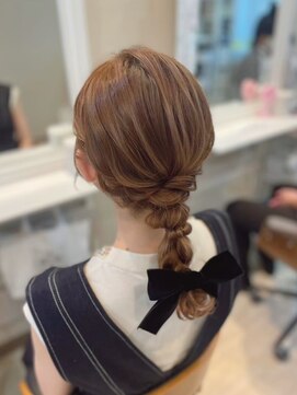 ヘアセットサロン ミント(Hair set salon MINT) 編みおろし