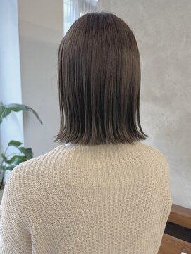 【brisa 表参道】ボブ/ミディアム/オリーブベージュ