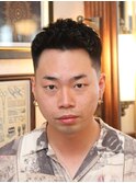 メンズフェザーアップフェード