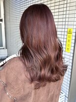 ロジェ(loje)&nbsp;20代30代40代 大人ガーリーツヤ髪ワインレッドカラー
