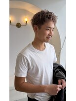 エマン(AIMANT)&nbsp;ミルクティーベージュ　メンズショート