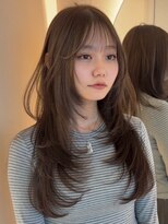 ヨロ 渋谷(YOLO) 韓国ヘアーハッシュカットレイヤーカットハイライトカラー