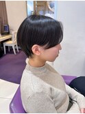 京都美容室　ハンサムショート　進詩織