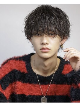 アストラ(ASTRA) MEN’S HAIR/波巻きツイストスパイラル/リバースセンターパート