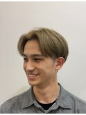 ナチュラルにキマる透け感ハイトーン