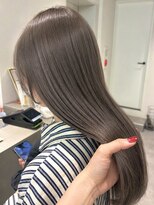 トリッカ シブヤ(TRICCA SHIBUYA)&nbsp;お客様スタイル/グレージュ/赤み消し/ブルージュ/寒色カラー渋谷