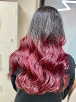 マティーナ ヘアー 池袋(Matina hair)&nbsp;【レッドグラデーション】池袋美容室