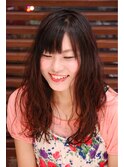 ナチュラルゆるパーマ