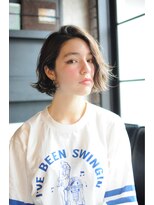 ミンクス 青山店(MINX)&nbsp;【MINX松下】人気髪型　　外国人風外ハネボブ