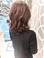 ミッシェル アフロート(michelle afloat)&nbsp;20代30代40代小顔ひし形くびれラフ外ハネ×ラフ内巻き目黒新宿