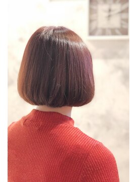 ボヌールヘア(BONHEUR HAIR) ピンクアッシュボブ【YUKIE】BONHEUR HAIR綾瀬