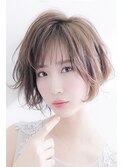 小顔カット大人かわいいシースルーバング【銀座/銀座駅】
